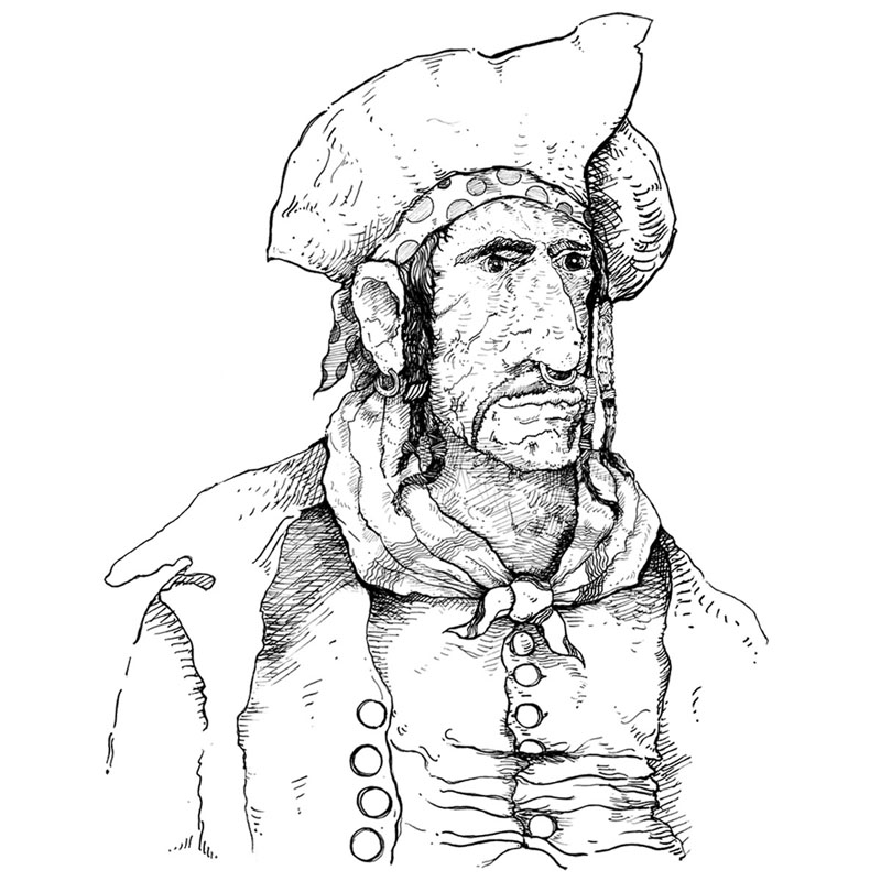 #2449 - Pirate Lg. - Ocean